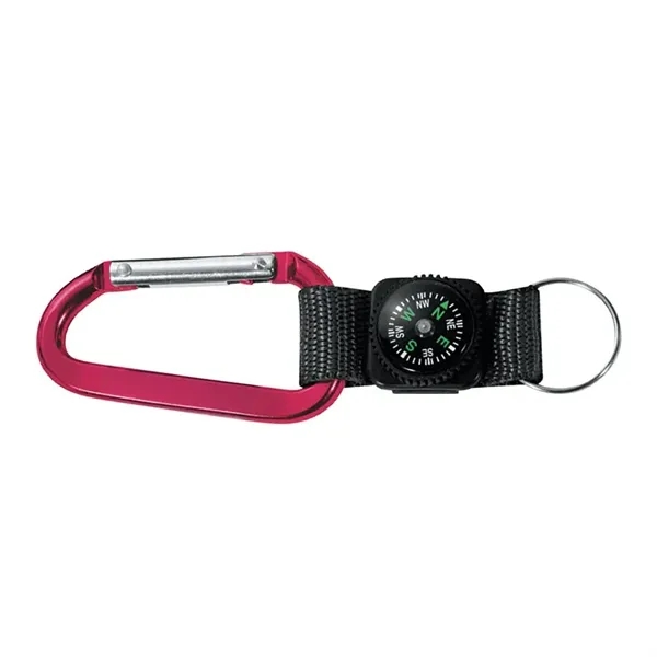 Busbee Carabiner with Compass... from ASI 67866 Logomark/Valumark / Valumark™
