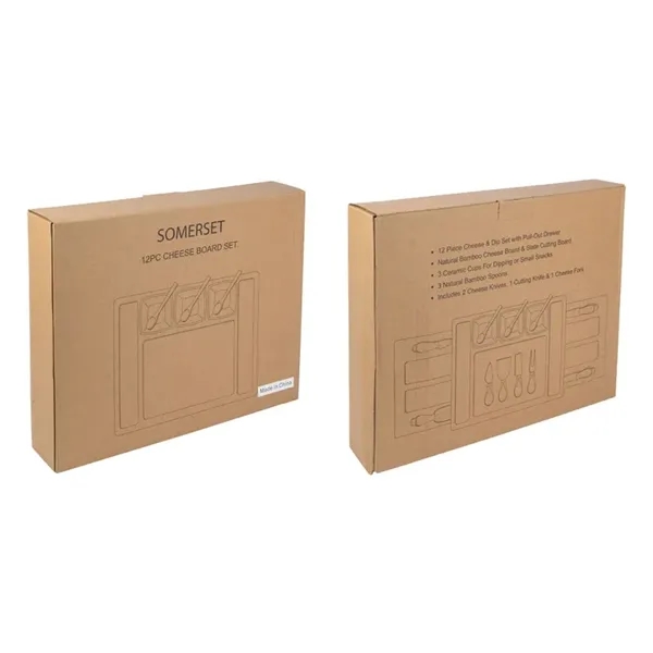 Somerset 12-Piece Cheese Set... from ASI 67866 Logomark/Valumark