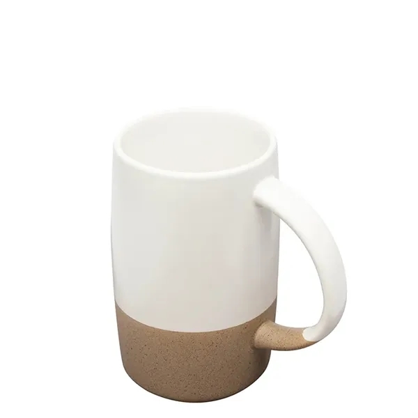 Santander 17 oz. Two-Tone Ceramic Mug... from ASI 67866 Logomark/Valumark