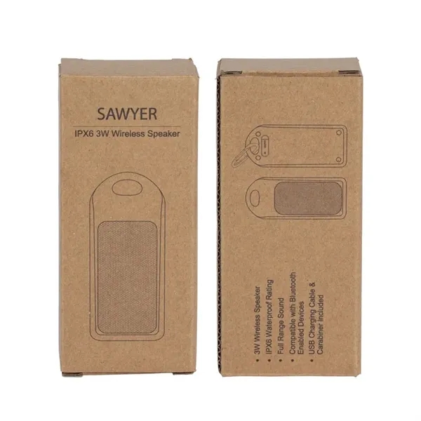 Sawyer IPX6 3W Bluetooth Speaker... from ASI 67866 Logomark/Valumark
