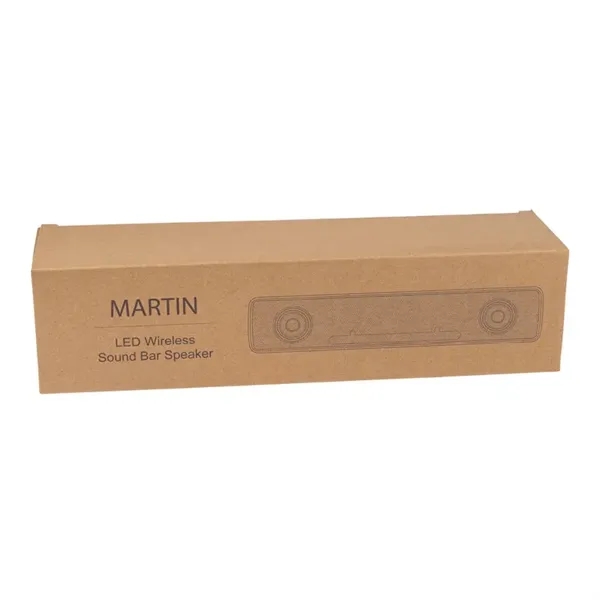 Martin LED Wireless Sound Bar Speaker... from ASI 67866 Logomark/Valumark