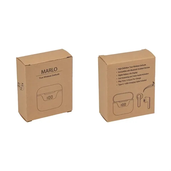 Marlo True Wireless Earbuds... from ASI 67866 Logomark/Valumark