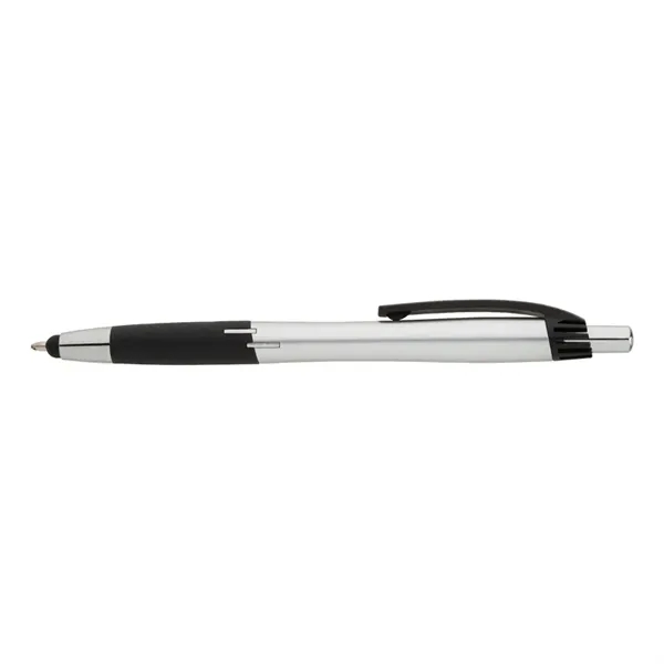 Syracuse Plunge-Action Ballpoint / Stylus Pen... from ASI 67866 Logomark/Valumark