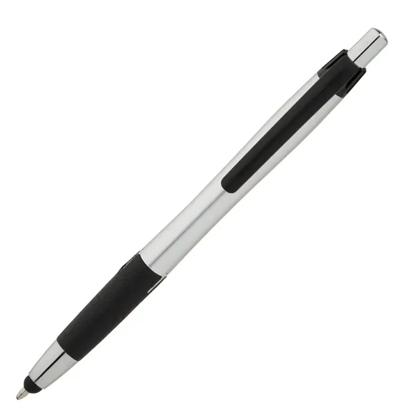Syracuse Plunge-Action Ballpoint / Stylus Pen... from ASI 67866 Logomark/Valumark