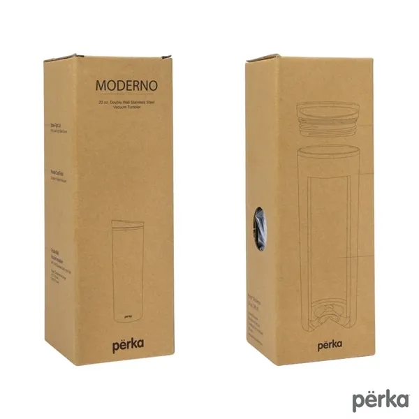 Perka® Moderno 20 oz. Double Wall, Stainless Steel Tumbler... from ASI 67866 Logomark/Valumark