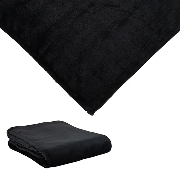 Montreal 60" x 72" Mink Touch Luxury Blanket... from ASI 67866 Logomark/Valumark