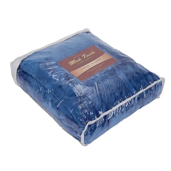 Montreal 60" x 72" Mink Touch Luxury Blanket... from ASI 67866 Logomark/Valumark