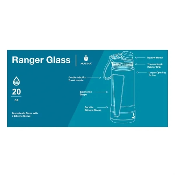3.5" x 9.25" x 3.5" glass bottle with 20 oz. capacity;... from ASI 67866 Logomark/Valumark