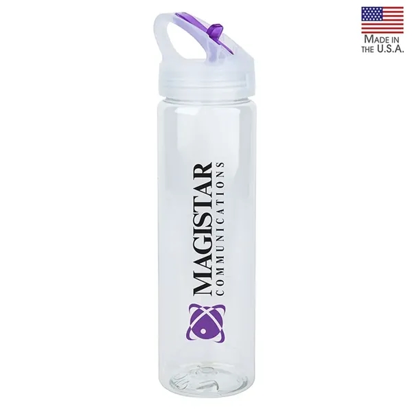 NEWPORT II 25 oz. PET Bottle with Flip Spout... from ASI 67866 Logomark/Valumark
