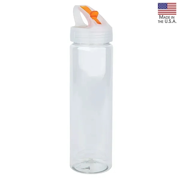 NEWPORT II 25 oz. PET Bottle with Flip Spout... from ASI 67866 Logomark/Valumark