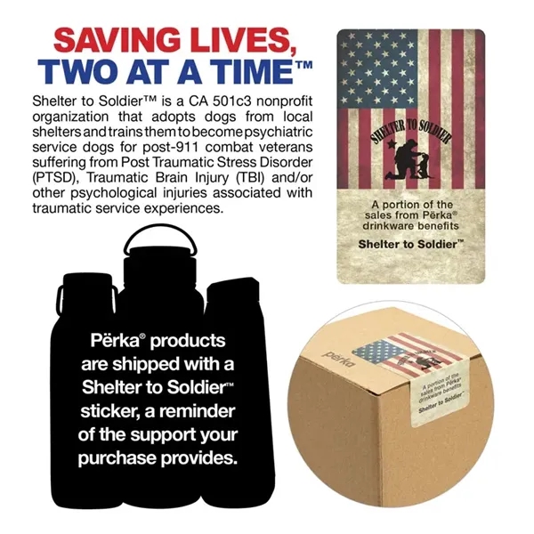 Stainless steel 24 oz. bottle; includes twist-off cap and keeps drinks... from ASI 67866 Logomark/Valumark