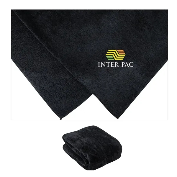 Shetland Sherpa 50 x 60 Reversible Blanket... from ASI 67866 Logomark/Valumark