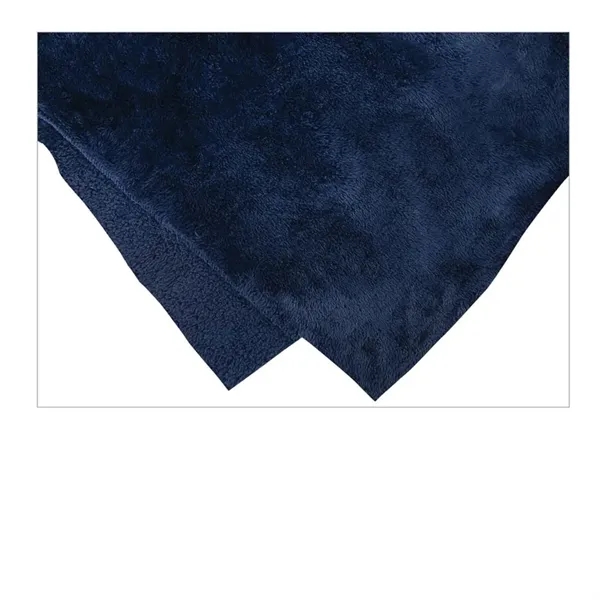 Shetland Sherpa 50 x 60 Reversible Blanket... from ASI 67866 Logomark/Valumark