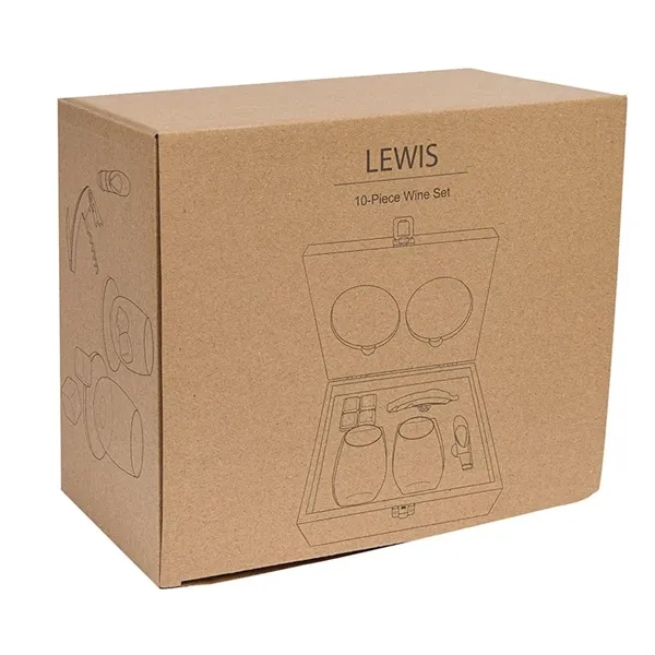Lewis 10-Piece Wine Set with Tools... from ASI 67866 Logomark/Valumark