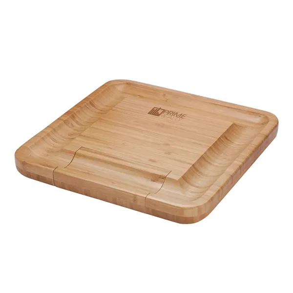 Lorenzi 4 Piece Bamboo Cheese Tray... from ASI 67866 Logomark/Valumark