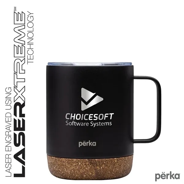 Perka® Wyatt 12 oz. Double Wall, Stainless Steel Camping Mug... from ASI 67866 Logomark/Valumark