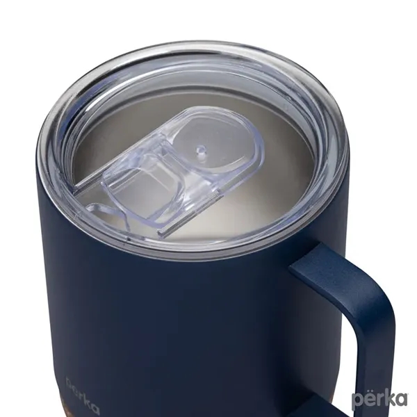 Perka® Wyatt 12 oz. Double Wall, Stainless Steel Camping Mug... from ASI 67866 Logomark/Valumark