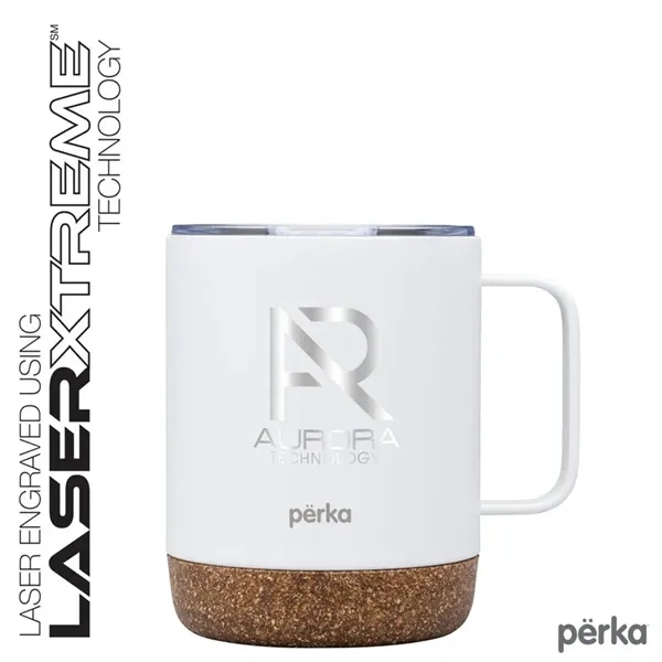 Perka® Wyatt 12 oz. Double Wall, Stainless Steel Camping Mug... from ASI 67866 Logomark/Valumark