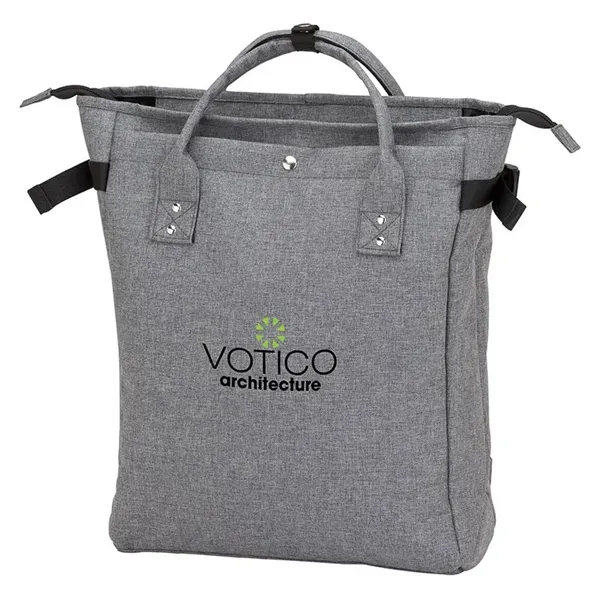 4" x 16.25" x 12.38" backpack tote; includes 15.5" laptop pocket,... from ASI 67866 Logomark/Valumark