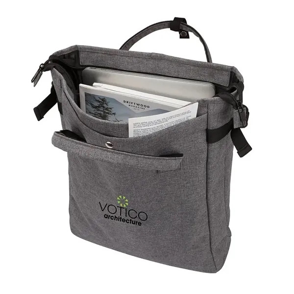 4" x 16.25" x 12.38" backpack tote; includes 15.5" laptop pocket,... from ASI 67866 Logomark/Valumark