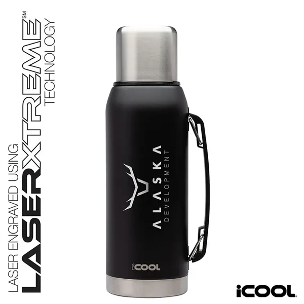 iCOOL® Silverton 34 oz. Double Wall, Stainless Steel Wate...... from ASI 67866 Logomark/Valumark