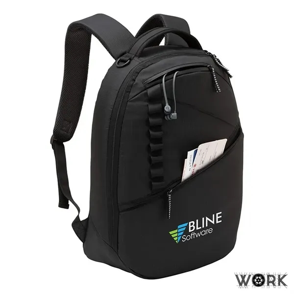 WORK™ Birmingham RPET Backpack... from ASI 67866 Logomark/Valumark