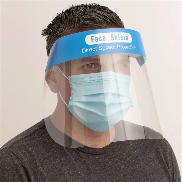 Maximus Clear Plastic Face Shield... from ASI 67866 Logomark/Valumark