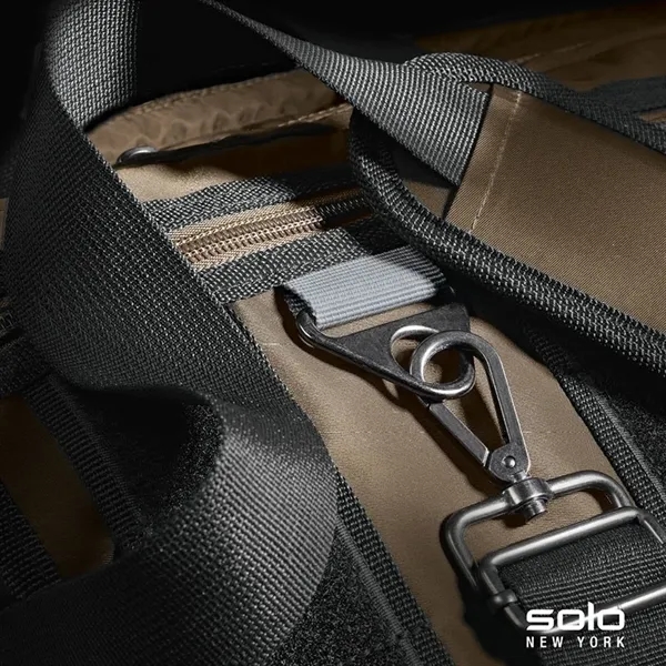 3.38" x 13.56" x 17.31" briefcase-backpack hybrid; includes tablet pocket and... from ASI 67866 Logomark/Valumark