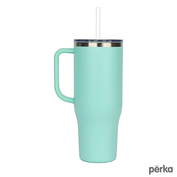 Perka® Kempton 40 oz. Double Wall, Stainless Steel Travel...... from ASI 67866 Logomark/Valumark