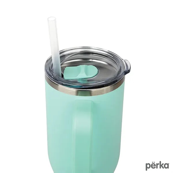 Perka® Kempton 40 oz. Double Wall, Stainless Steel Travel...... from ASI 67866 Logomark/Valumark