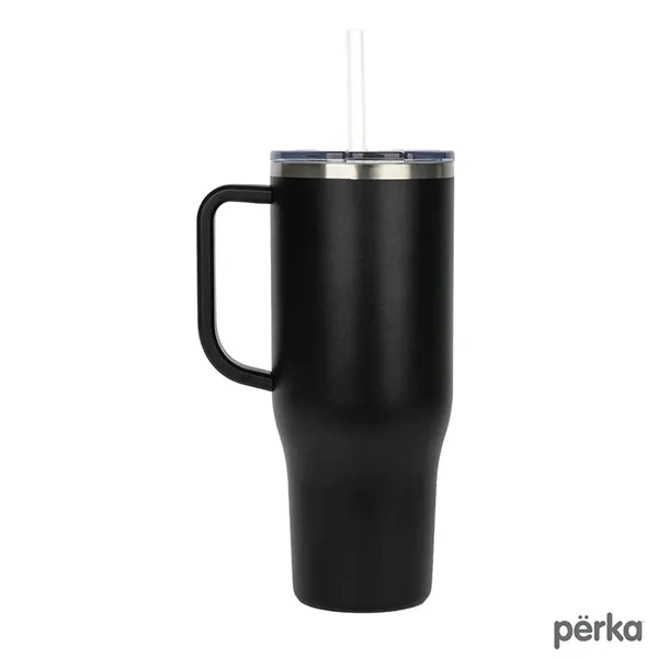 Perka® Kempton 40 oz. Double Wall, Stainless Steel Travel...... from ASI 67866 Logomark/Valumark