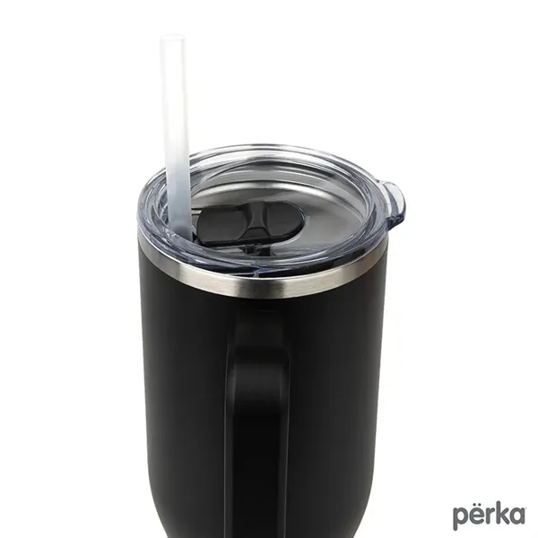 Perka® Kempton 40 oz. Double Wall, Stainless Steel Travel...... from ASI 67866 Logomark/Valumark