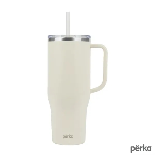 Perka® Kempton 40 oz. Double Wall, Stainless Steel Travel...... from ASI 67866 Logomark/Valumark
