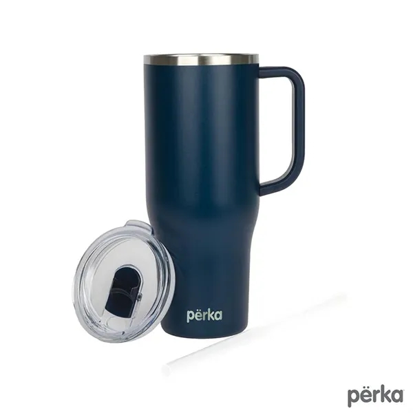 Perka® Kempton 40 oz. Double Wall, Stainless Steel Travel...... from ASI 67866 Logomark/Valumark