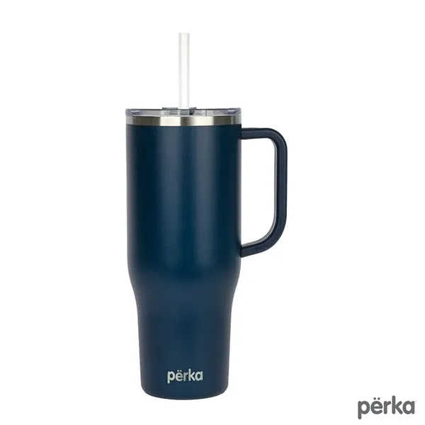 Perka® Kempton 40 oz. Double Wall, Stainless Steel Travel...... from ASI 67866 Logomark/Valumark