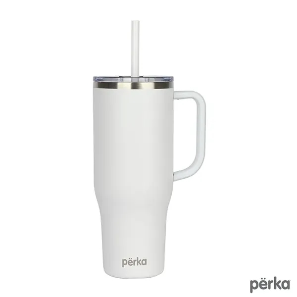 Perka® Kempton 40 oz. Double Wall, Stainless Steel Travel...... from ASI 67866 Logomark/Valumark