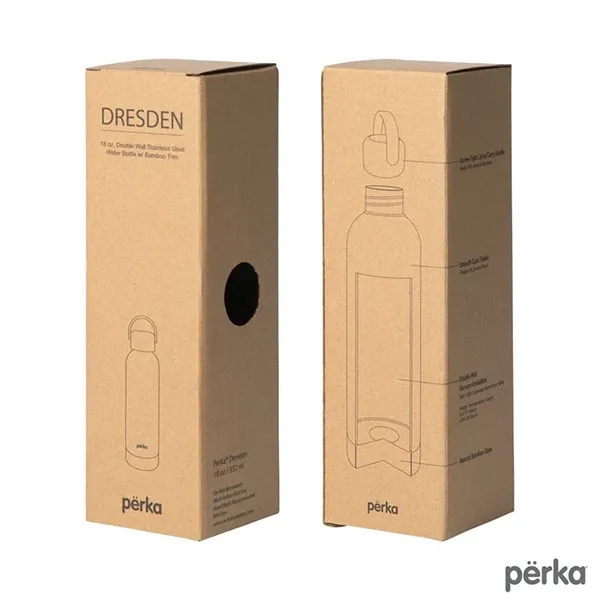 Perka® Dresden 18 oz. Double Wall, Stainless Steel Water ...... from ASI 67866 Logomark/Valumark
