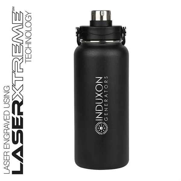 Neptune 34 oz. Double Wall Stainless Steel Water Bottle... from ASI 67866 Logomark/Valumark