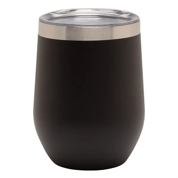 3.25" x 4.5" x 3.25" Aria 12 ounce double wall stainless... from ASI 67866 Logomark/Valumark