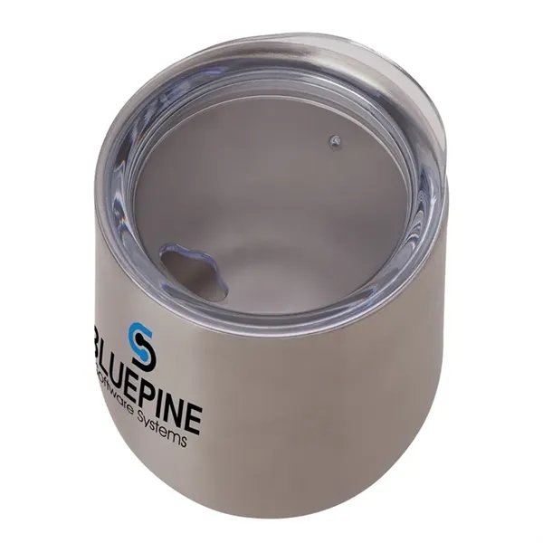 3.25" x 4.5" x 3.25" Aria 12 ounce double wall stainless... from ASI 67866 Logomark/Valumark