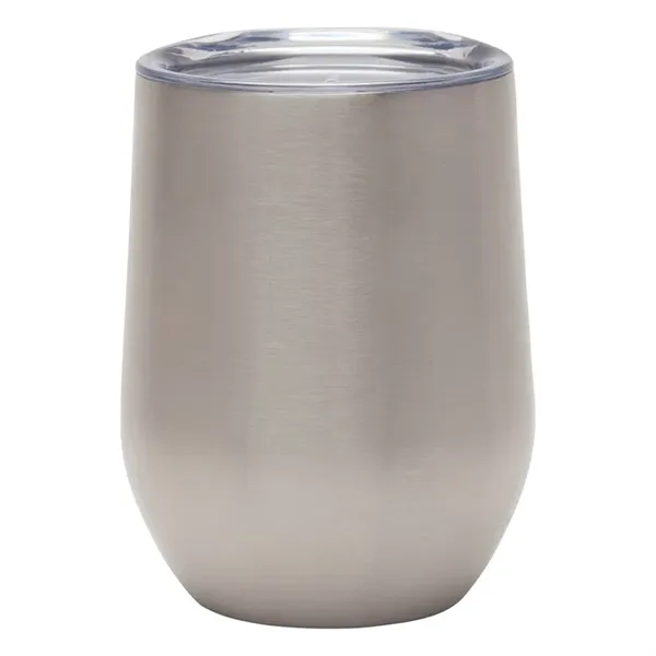 3.25" x 4.5" x 3.25" Aria 12 ounce double wall stainless... from ASI 67866 Logomark/Valumark