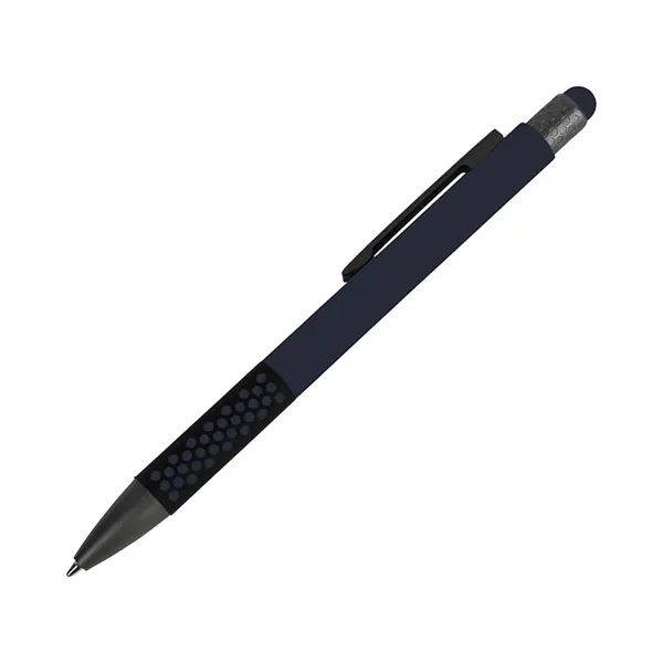 Carnaby Plunge-Action Ballpoint / Stylus... from ASI 67866 Logomark/Valumark