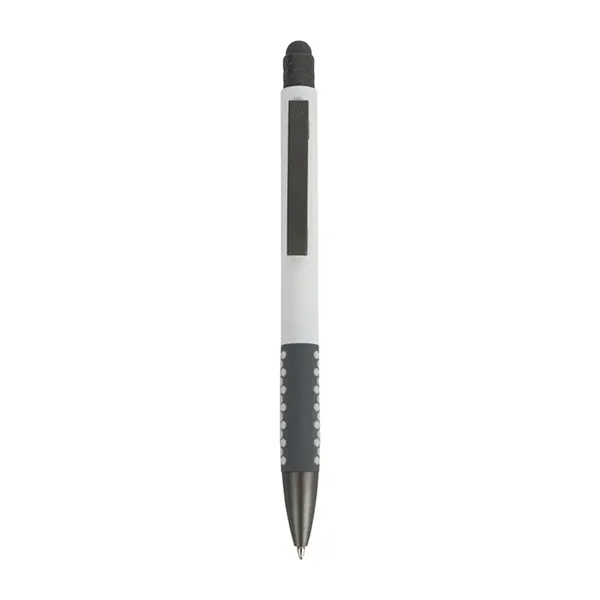 Carnaby Plunge-Action Ballpoint / Stylus... from ASI 67866 Logomark/Valumark