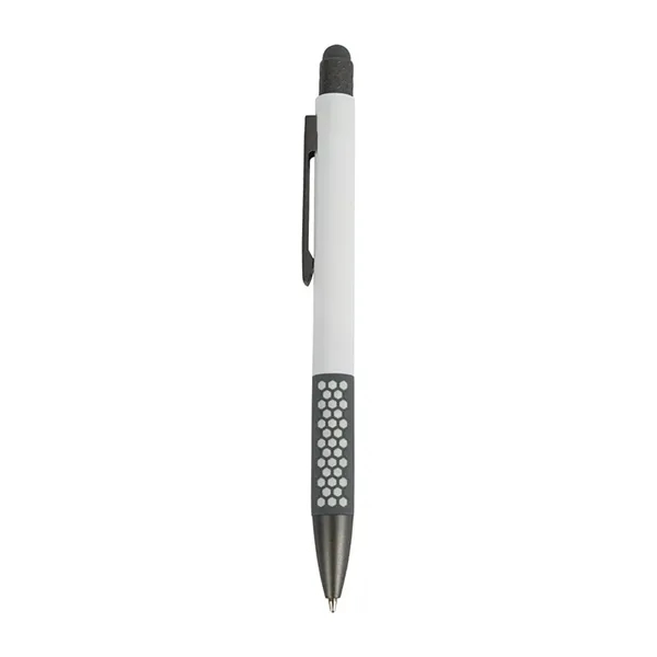 Carnaby Plunge-Action Ballpoint / Stylus... from ASI 67866 Logomark/Valumark