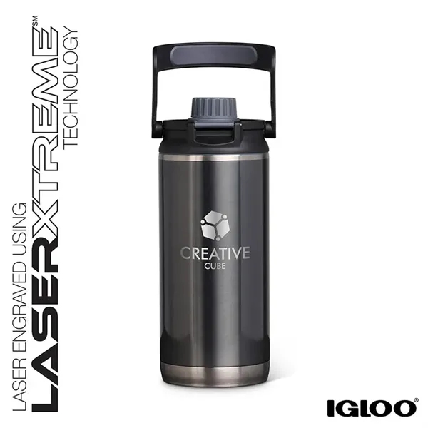 Igloo® 36 oz. Double Wall Vacuum Insulated Water Bottle... from ASI 67866 Logomark/Valumark