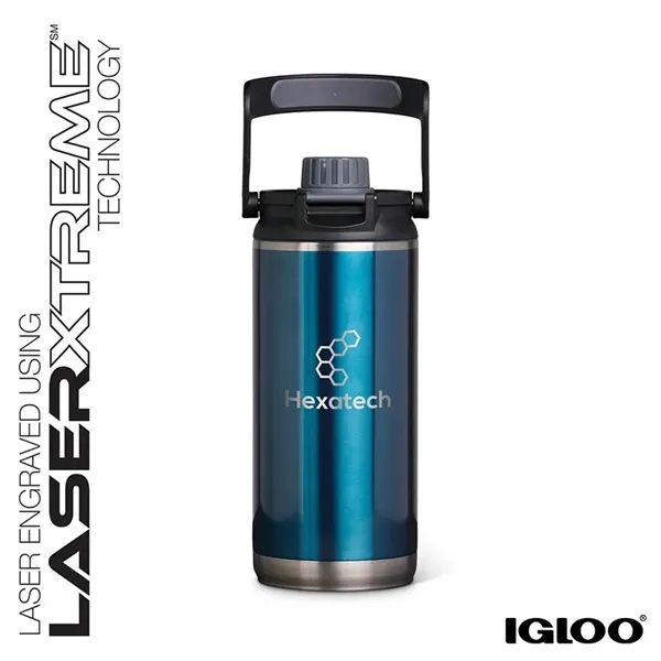 Igloo® 36 oz. Double Wall Vacuum Insulated Water Bottle... from ASI 67866 Logomark/Valumark