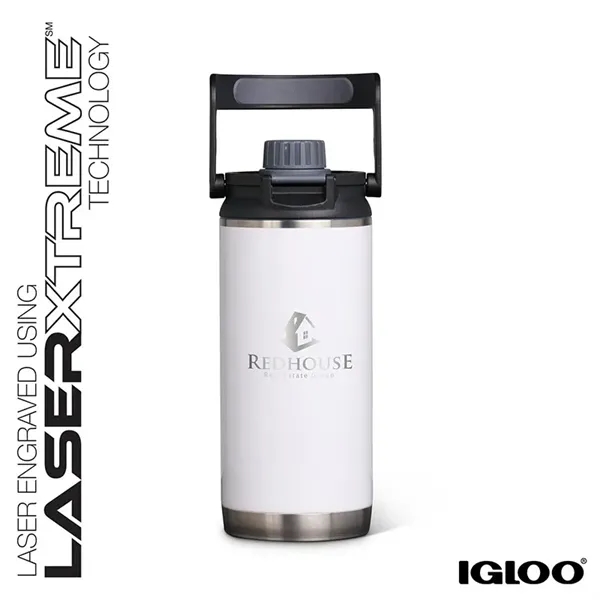 Igloo® 36 oz. Double Wall Vacuum Insulated Water Bottle... from ASI 67866 Logomark/Valumark