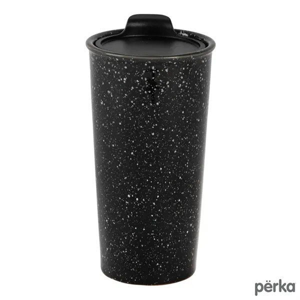 Perka® Salento 14 oz. Double Wall Ceramic Tumbler... from ASI 67866 Logomark/Valumark