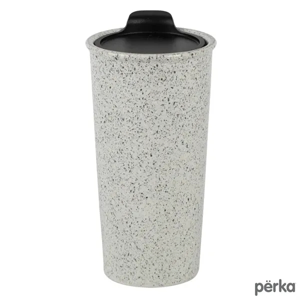 Perka® Salento 14 oz. Double Wall Ceramic Tumbler... from ASI 67866 Logomark/Valumark