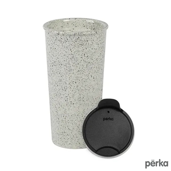 Perka® Salento 14 oz. Double Wall Ceramic Tumbler... from ASI 67866 Logomark/Valumark